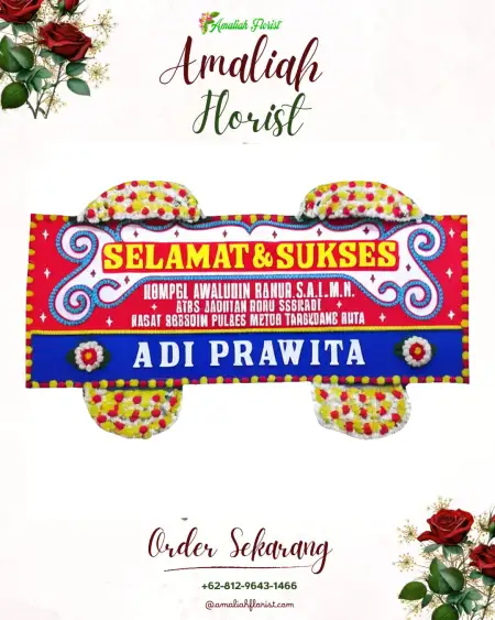 Papan Bunga Ucapan Selamat Wedding Venue Alam Sutera